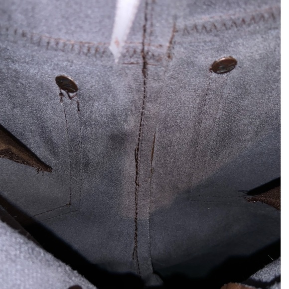 Free People Vegan Leather Long & Lean Pants in Brown - Picture 15 of 16